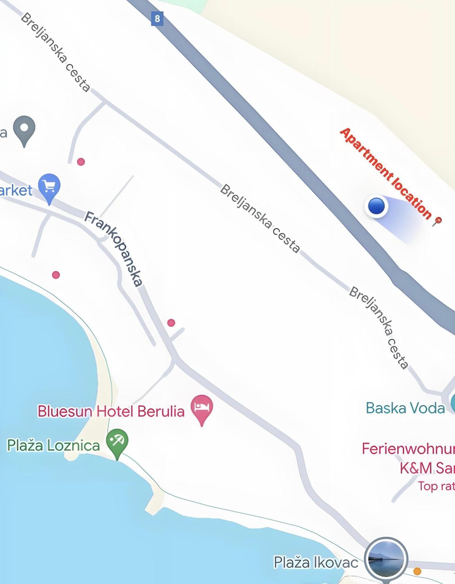 Villa Stipuka Brela Phòng bức ảnh